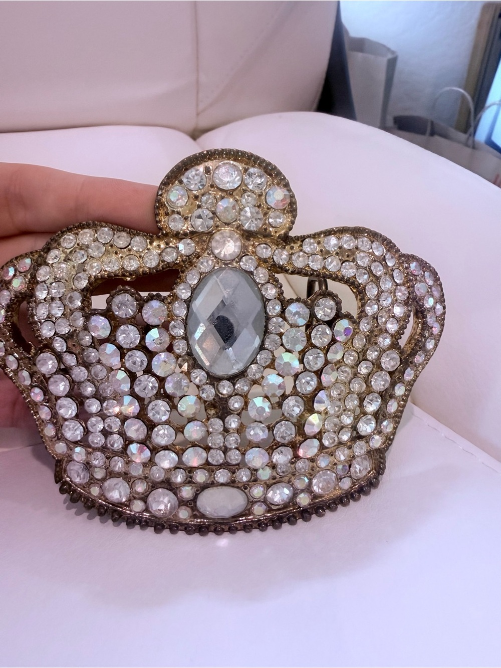 Vintage Belt Buckle! Stones intact!!!